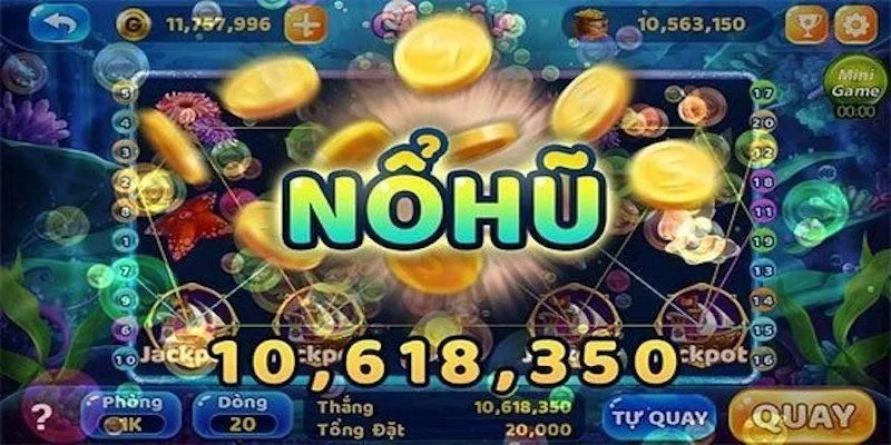 Đa dạng các tựa game nổ hũ với mọi chủ đề