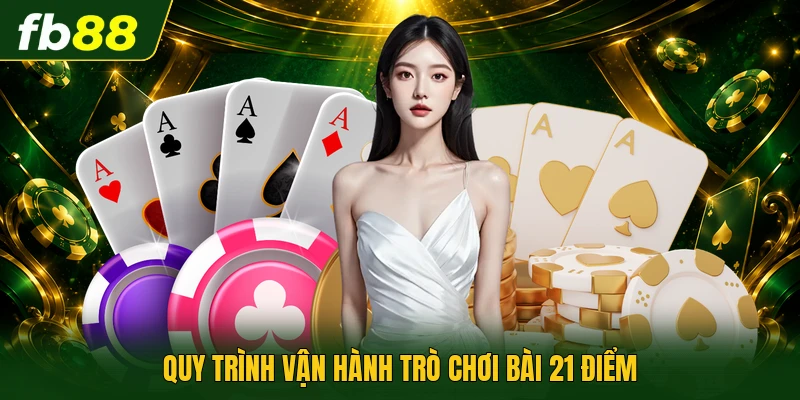 Quy trình vận hành trò chơi bài 21 điểm