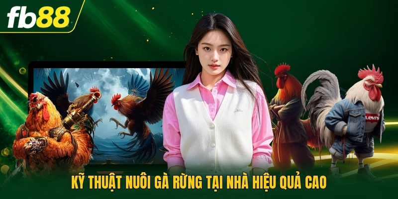 Nuôi Gà Rừng Tại Nhà - Kỹ Thuật Phối Giống, Xây Chuồng 1 Kỹ thuật nuôi gà rừng tại nhà hiệu quả cao