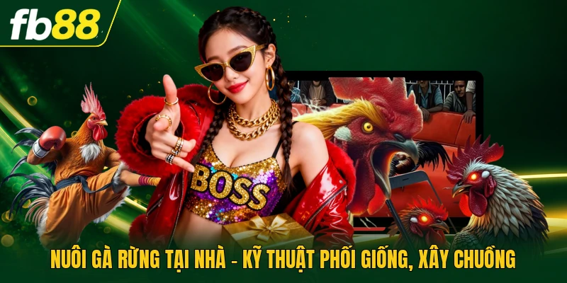 Nuôi Gà Rừng Tại Nhà - Kỹ Thuật Phối Giống, Xây Chuồng